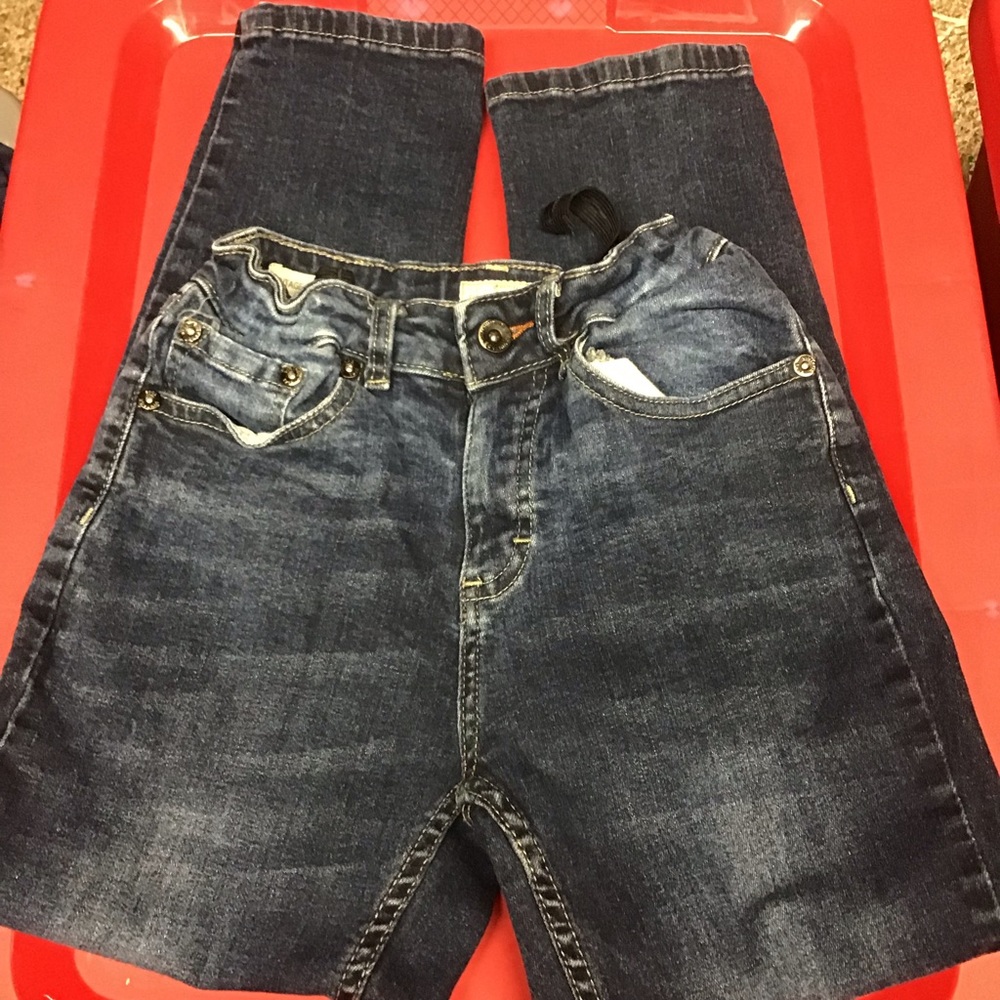 WEATHERPROOF - boy’s, vintage straight jeans. Sz 8. Blue